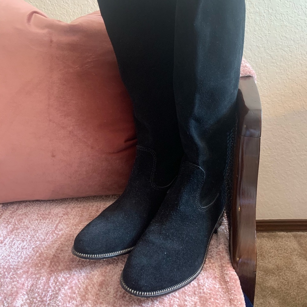 Micheal Kors Suede Knee high Boots